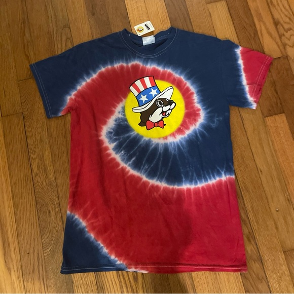 Bucees T-Shirt 4th Of July SZ S LIFE LIBERTY AND THE PURSUIT OF BEAVER - Picture 3 of 5